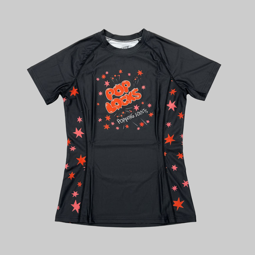 "Pop Locks" Rash Guard
