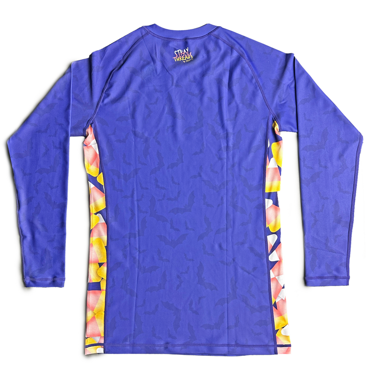 Tricks or Triangles Halloween Long Sleeve Rash Guard
